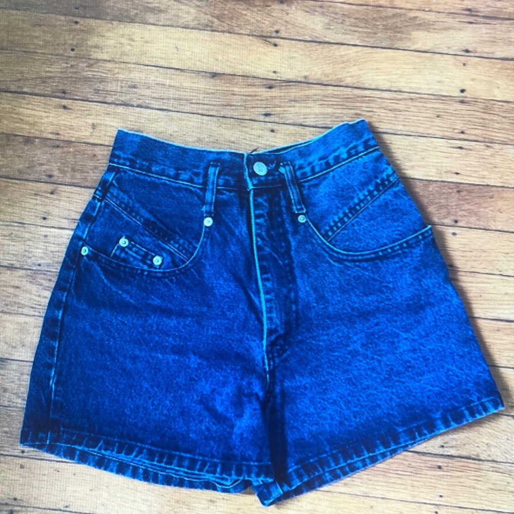 Classic Blue Denim Women's Shorts